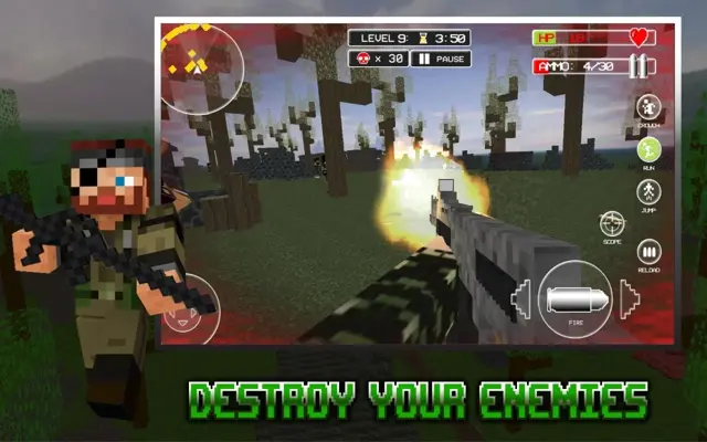 Metal Cube Guns android App screenshot 10